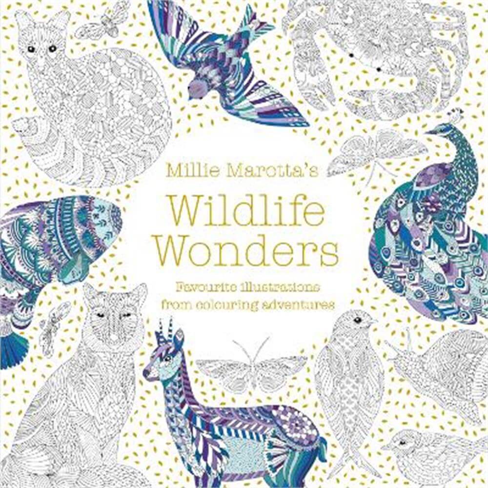 Millie Marotta's Wildlife Wonders: favourite illustrations from colouring adventures (Paperback)